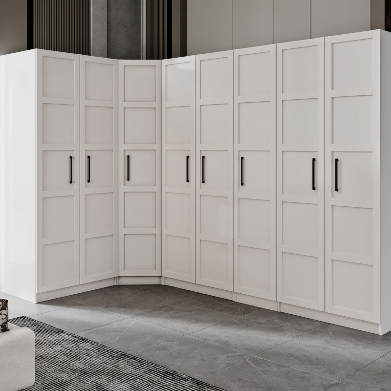 Sirkeci Köşe Dolaplı Yatak Odası